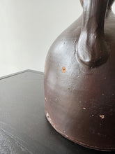 Load image into Gallery viewer, Antique stoneware jug with salt glaze and original cork
